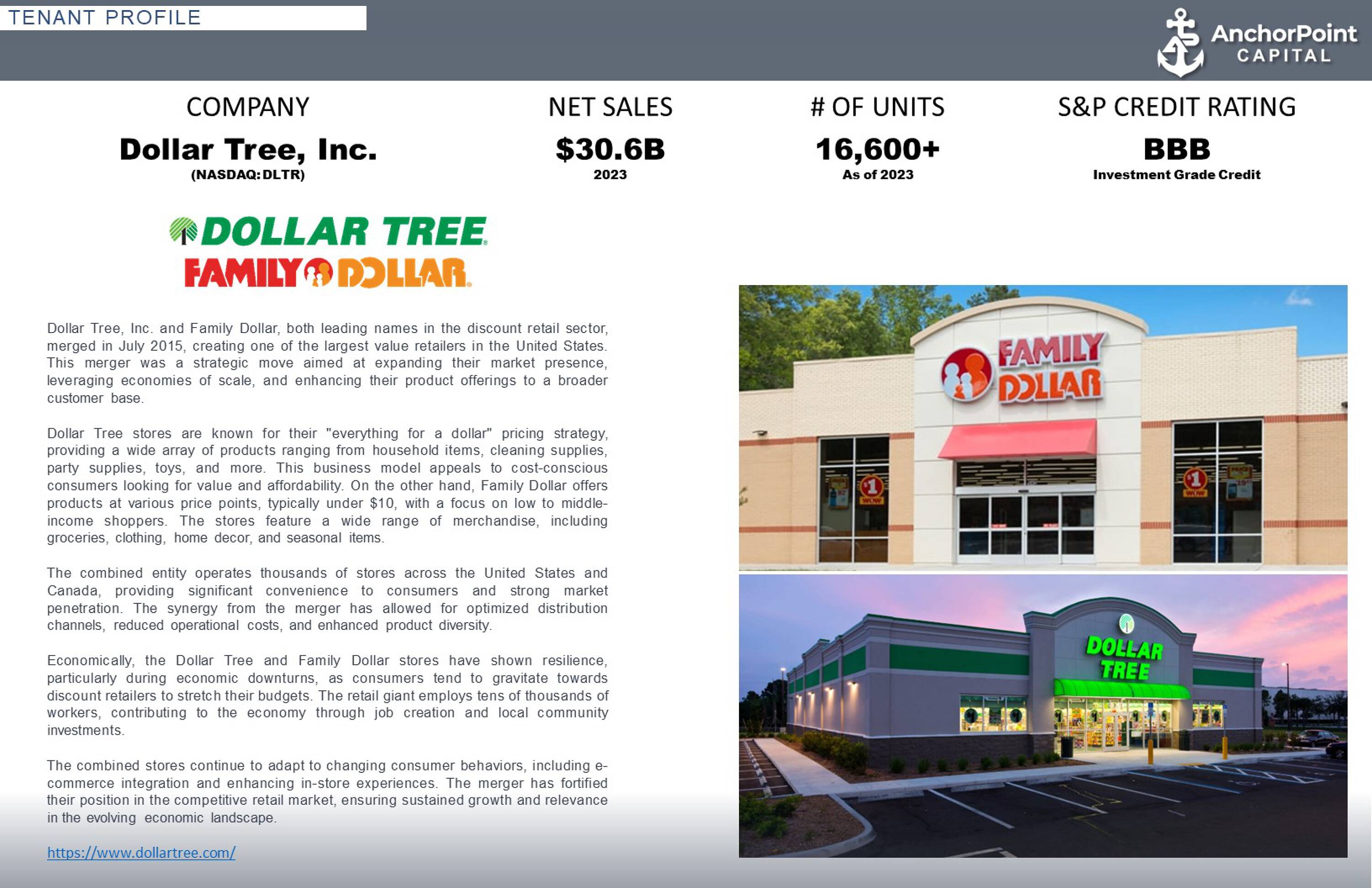 Dollar Tree - Family Dollar